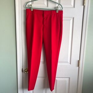 Banana Republic Red Women’s Dress Pants - Slim Tailored